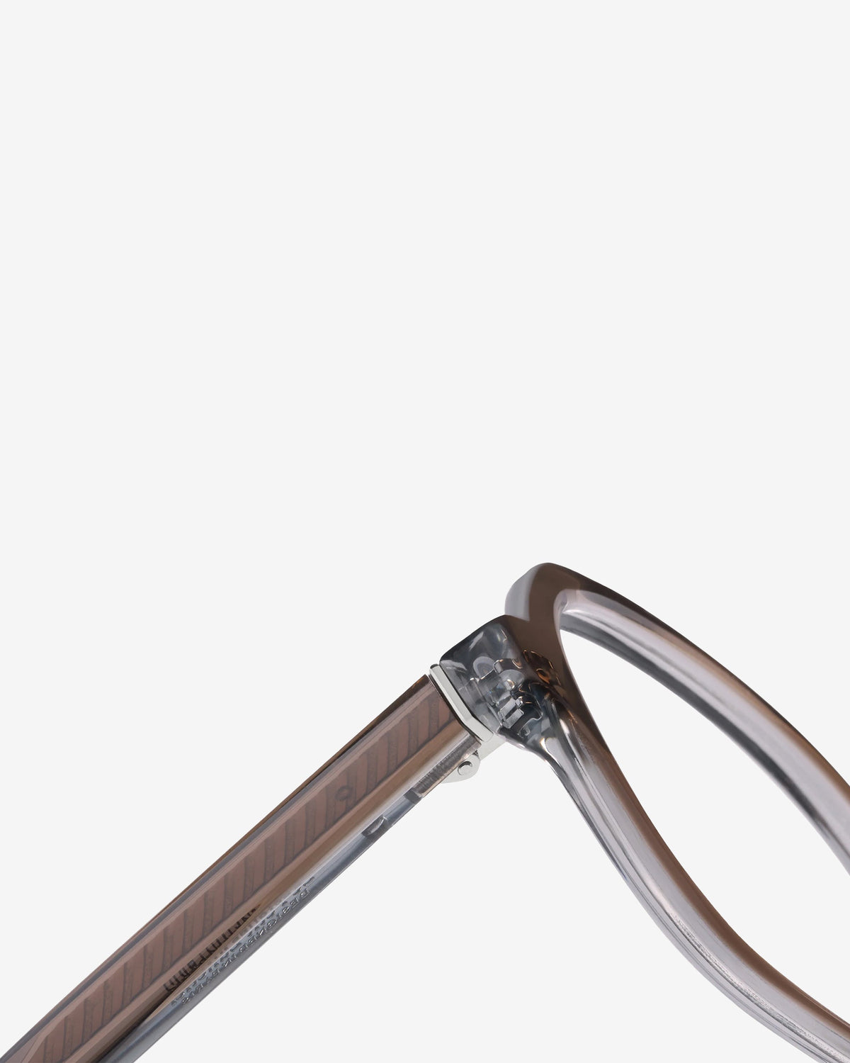 Suzie Gris Transparent - Lumière Bleue